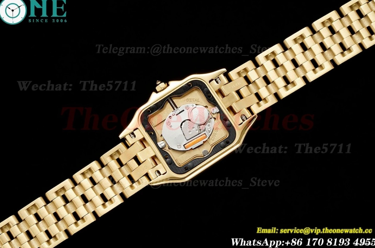 De Mop Ladies AF 27mm YG Panthere Secrete YG Dial Quartz 0409